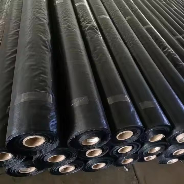 Durable PP Woven Geotextile Polypropylene Fabric Roll High Strength Erosion Control