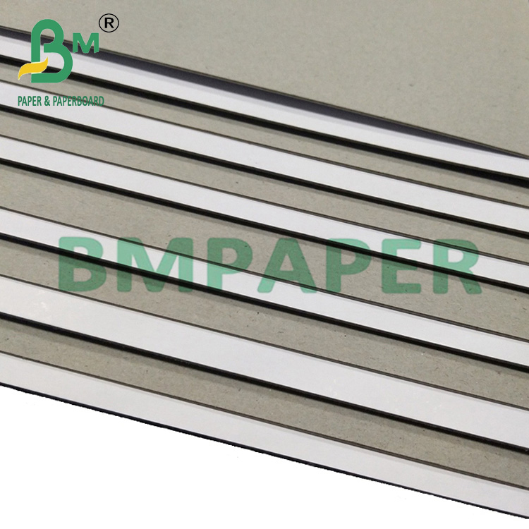300gsm 400gsm 64x90cm One Sided Coated Duplex Board Paper Grey Back For Packing