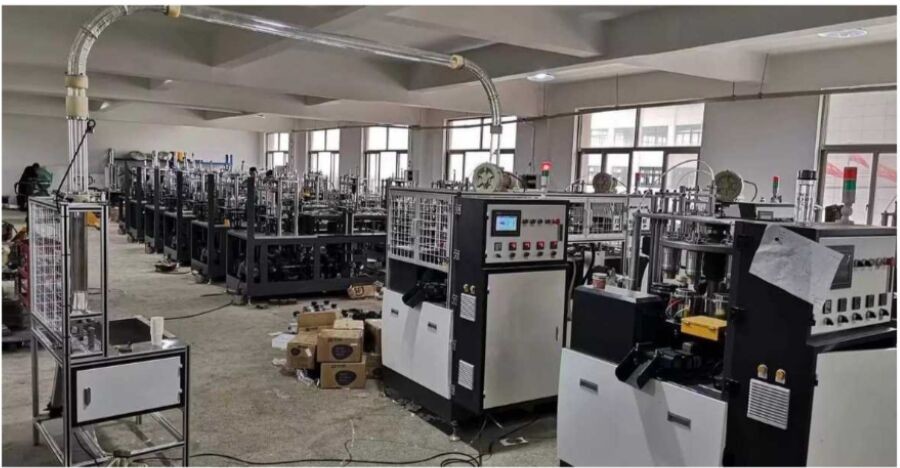 150-350gsm Paper New Machine 2500kg One Plate Paper Cup Making Machines