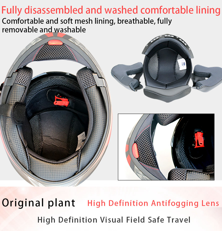 Whosale Vintage Bluetooth Helmet Full Face Motorcycle Helmet Motorcycle L/XL/XXL