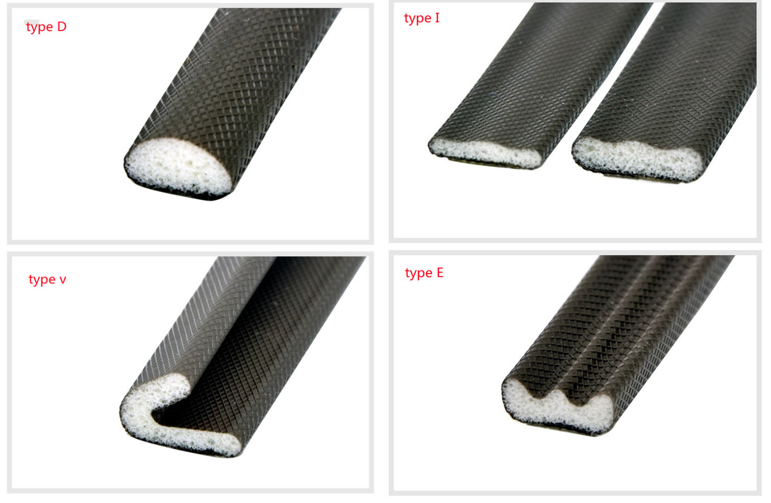 100% PP Sliding Door PU Foam Sealing Strip 3m/Roll For Apartment