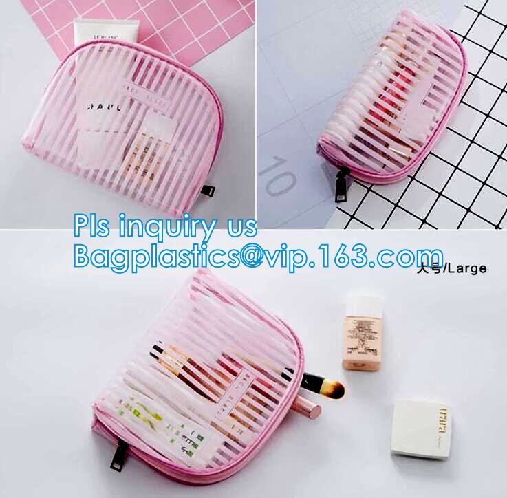Women Travel Make Up Cosmetic Pouch Bag Clutch Handbag Casual makeup organizer pouch necessaire box, drawstring packs