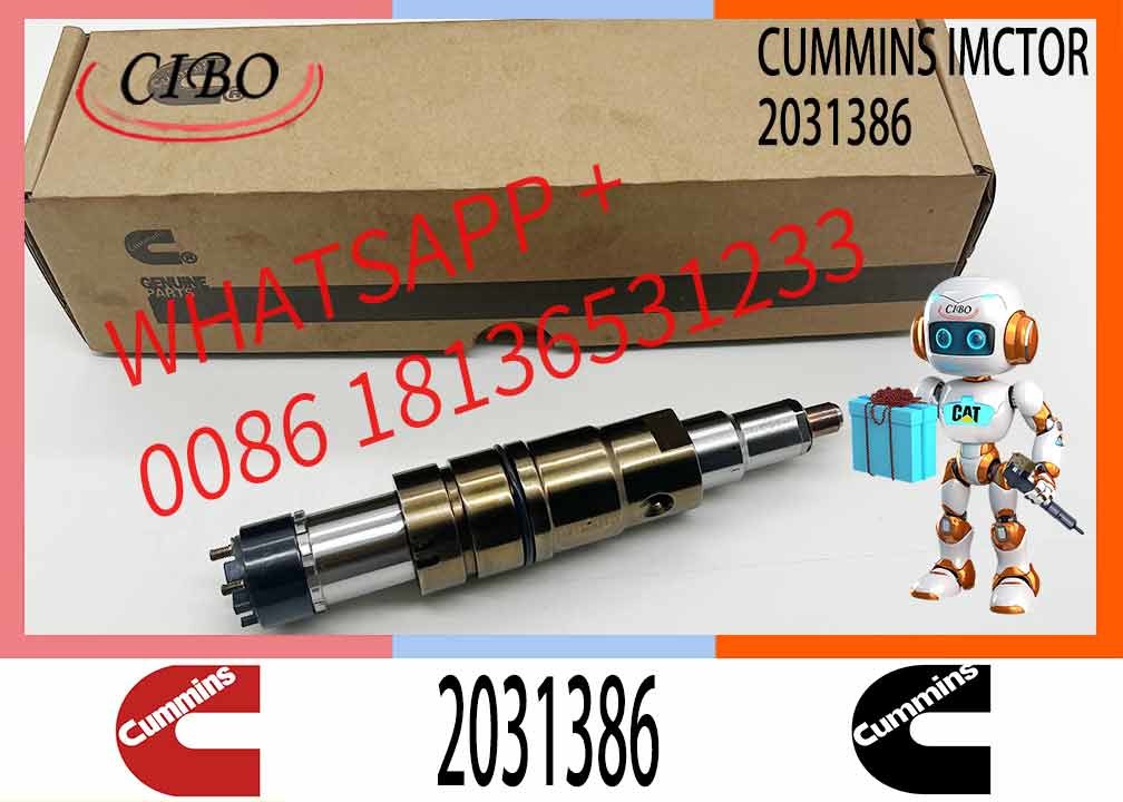 Common rail injector fuel injecto 2029622 2030519 2057401 2031836 for ISZ13 Excavator DC09 DC16 DC13