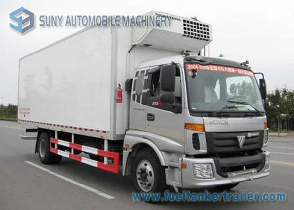 Tianjin Lovol Engine Refrigerator Van Truck 160 Hp 4x2 refridgerator truck FOTON
