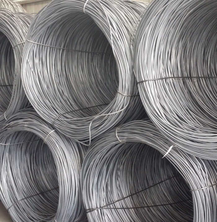 Galvanized Hot Rolled Steel Wire Rod 0.3 - 50mm BV SGS Cold Heading