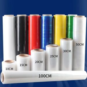 100cm Width Customized Color Stretch Film For Large And Heavy Packages