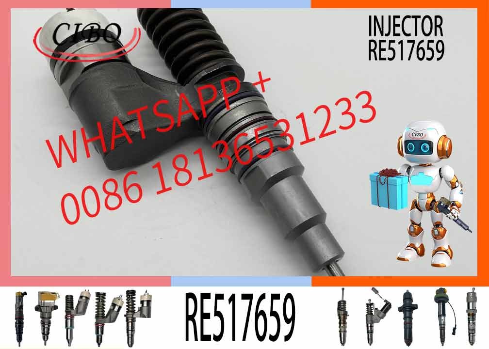 Excavator Injector RE517658 BEBE4B17103 RE517663 SE501958 EX631013 RG33968 for A0 A3 Diesel Engine Parts Nozzle Assembly