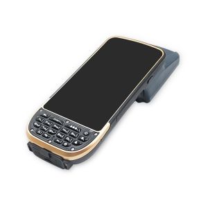 Rfid Qr Code Portable Fingerprint Scanner , All In One EDC Mobile Pos Terminal