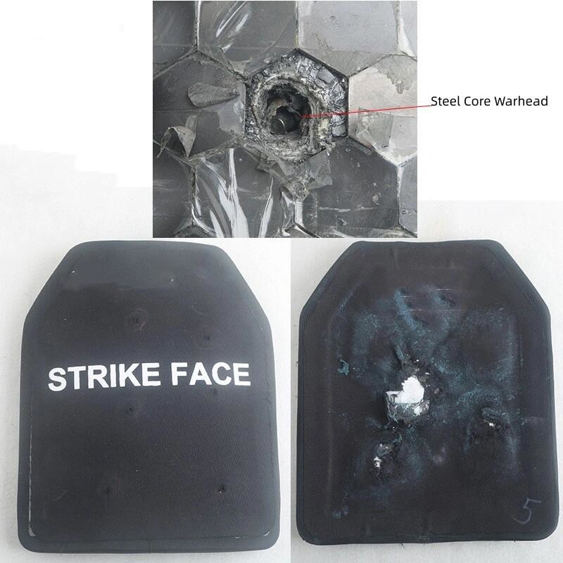 Aluminium Oxide Uhmwpe Panel Insert Protective Front Back Hard Lightweight Carrier Tactical Armor Plate