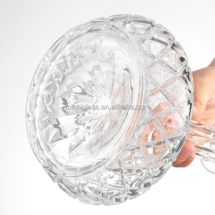 Hot Stamping Top Grade Embossed Whisky Glass Bottle for Luxury Spirits Packaging