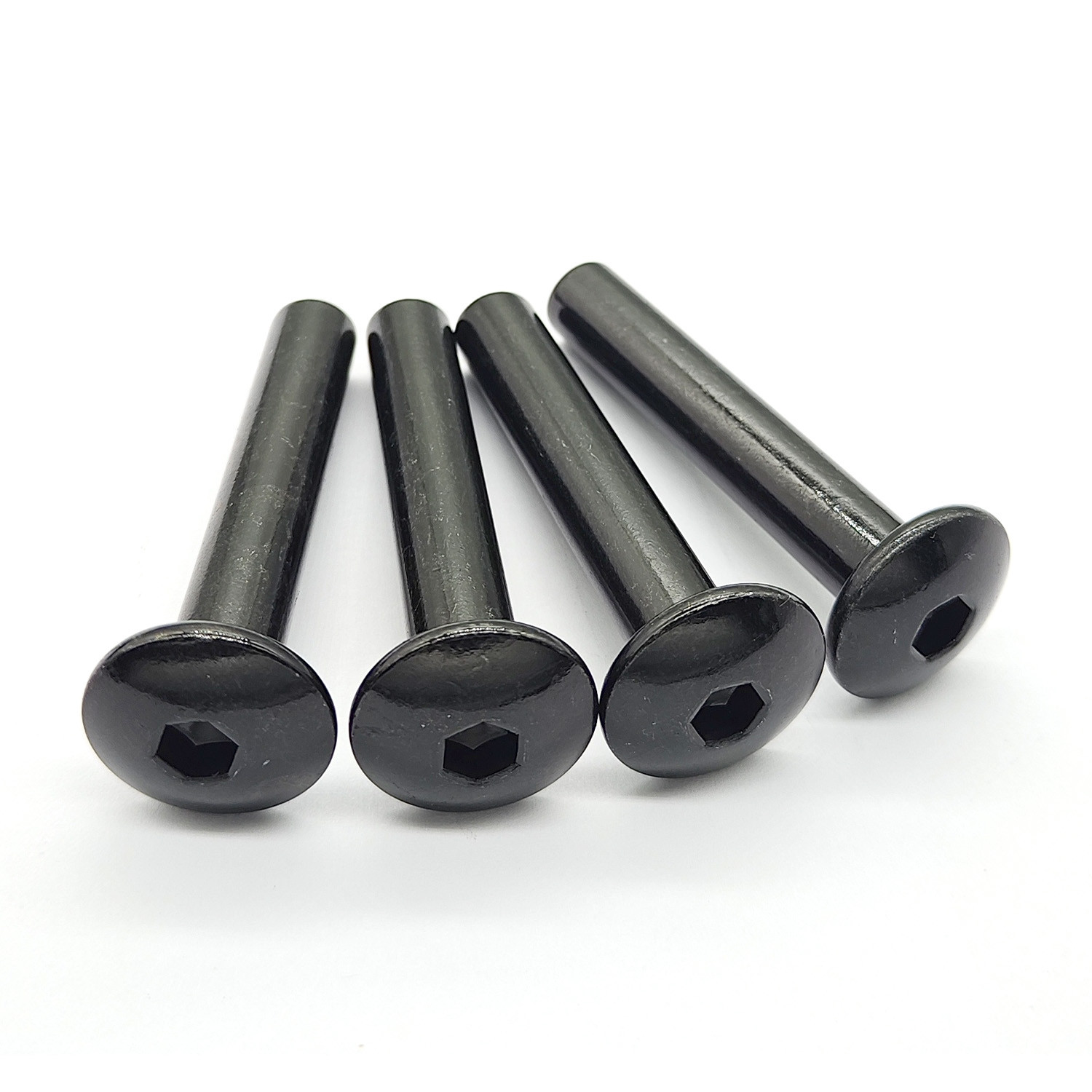 High Precision CNC Machining Automotive Parts 20x12 Customized Steel Components Black
