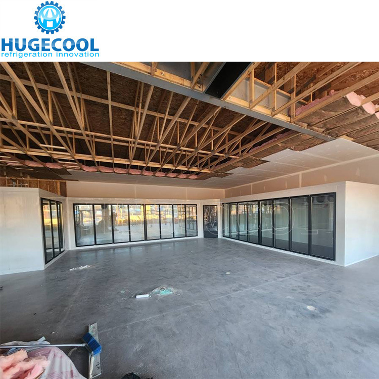 Sandwich Panel Walk in Cooler Freezer Display Cold Room for Supermarket