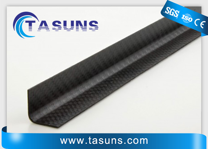 Pultruded CFRP Carbon Fibre I Bracket carbon fibre profiles For Position
