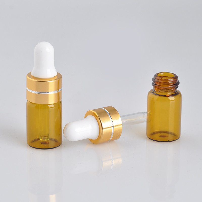 Aluminum Empty Essential Oil Bottles Refillable Essential Oil Glass Bottles