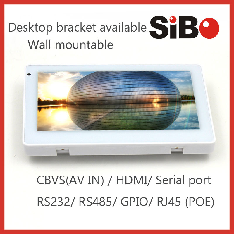 Q896 7" IPS Wall Mount Industrial POE Android Tablet  