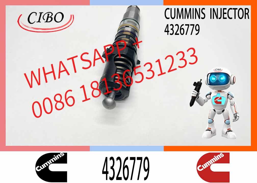 4326779 High Quality Common Rail Injectors for diesel Engine Parts Fuel Pumps