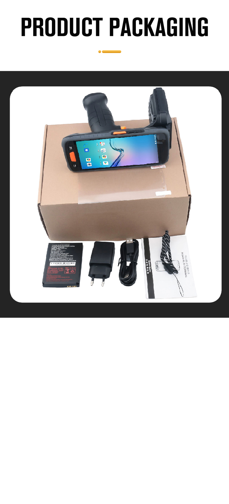 New Arrival Android Qr Code Pda Scanner NFC QR Code Scanning Industrial Rugged Pda Barcode Scanner