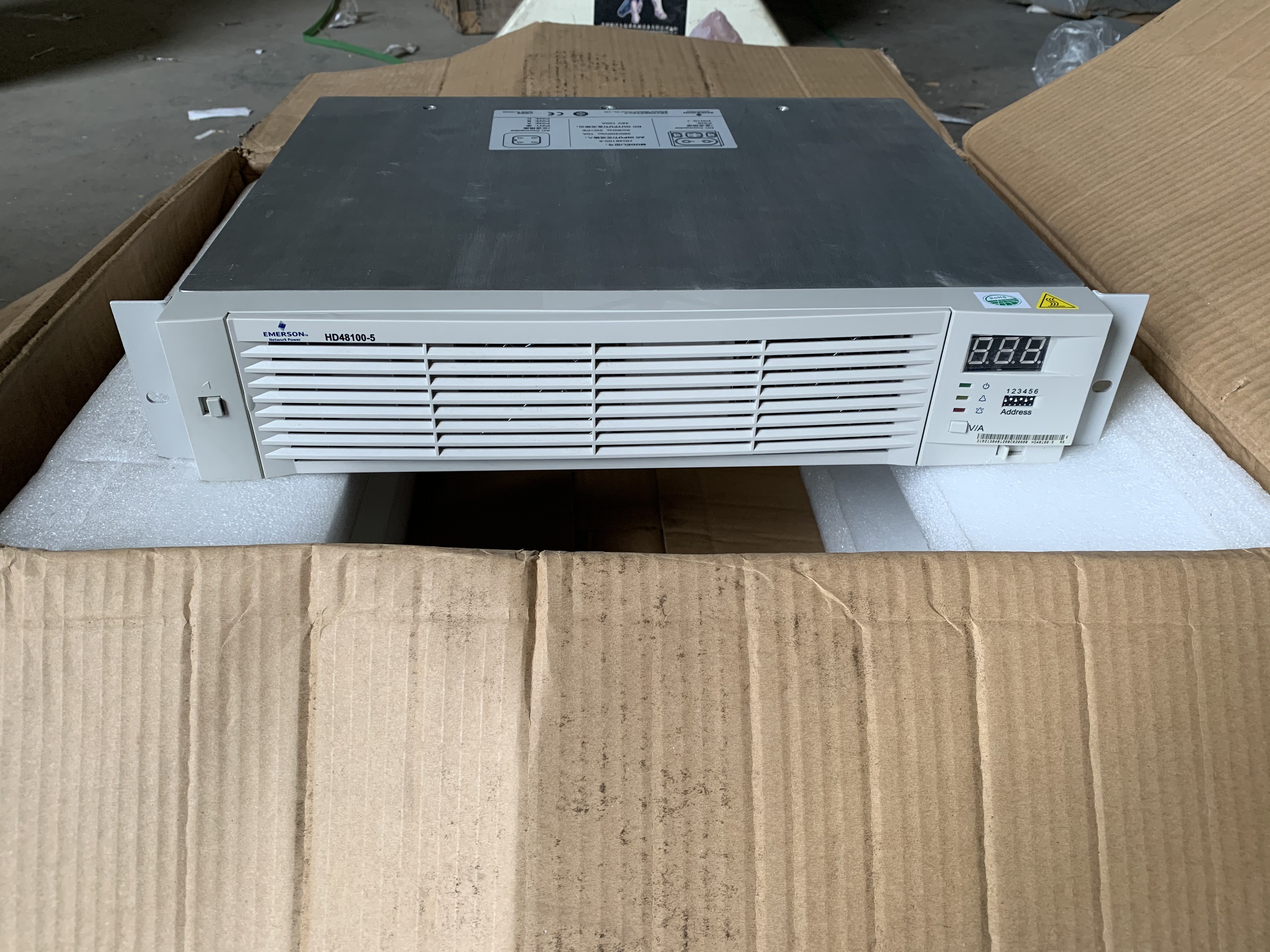 Emerson 220v AC To 48V DC Rectifier HD48100-5 Module Telecom Power Supply