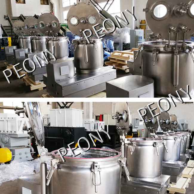 Stainless Steel Hemp Extraction Machine Liquid Wash And Dry Extraction Centrifuge