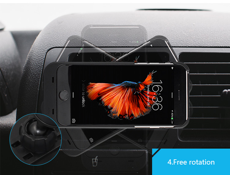 WIRELESS CAR CHARGER Magnetic QI car mount wireless charger for SAMSUNG iPhone any mobile phone 10W fast charging