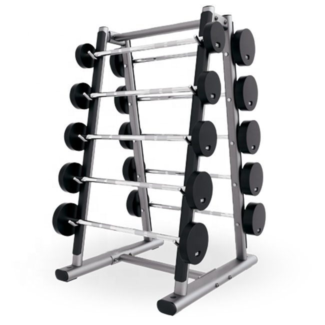 Befreeman Steel Vertical Barbell Rack Gym Equipment Accessory Medium Loader Type