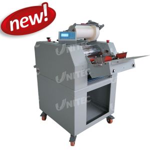 China Pneumatic One Sided Laminator Film Lamination Machine With Separator SH-380AF Automatic Feeding on sale
