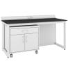 Buy cheap School Laboratory Furniture Work Bench Pharmaceutical Lab Furniture Floor from wholesalers