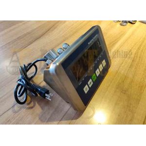 Green LED Waterproof Weighing Scale Indicator / A304 Stainless Steel Bench Scale