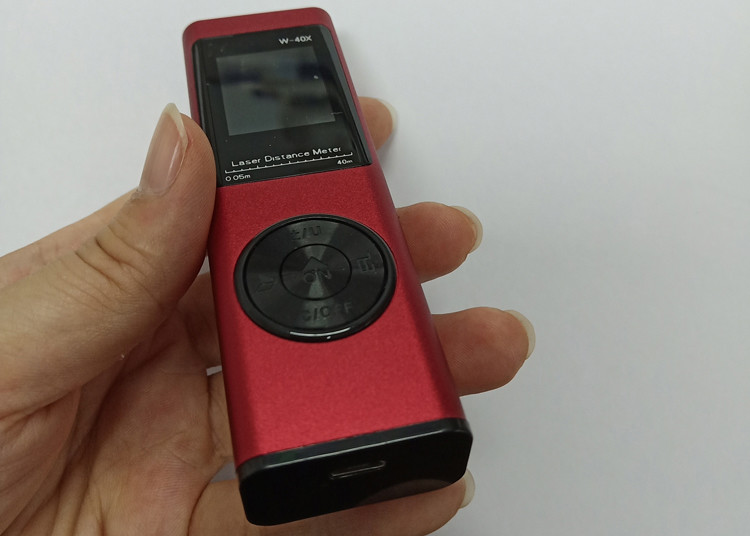 40m Handheld Laser Distance Meter Red Precision Measurement Diastimeter Tool