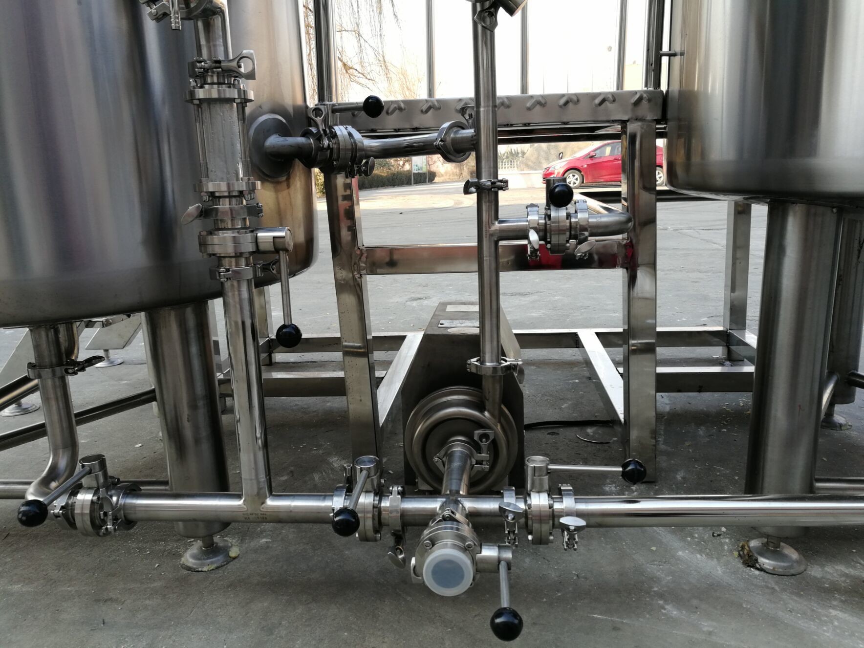 High Precision Micro Brewing Systems , 200L Thick Beer Making Equipment