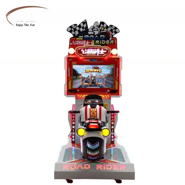Dreamland coin operated 26inch motorbike simulator game machine kids play moto
