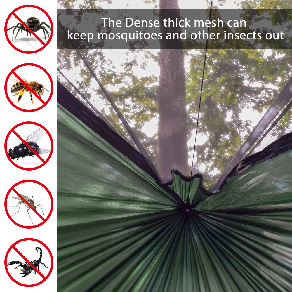 High Load Capacity 300kg 750g Portable Camping Hammock