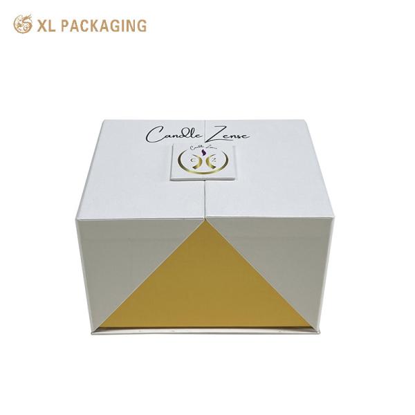 Customized Luxury Double Door Magnet Box Fashion Perfume Skin Care Cosmetic