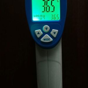 China Digital Infrared Thermometer Gun Non Contact Forehead Medical IR Thermometer on sale