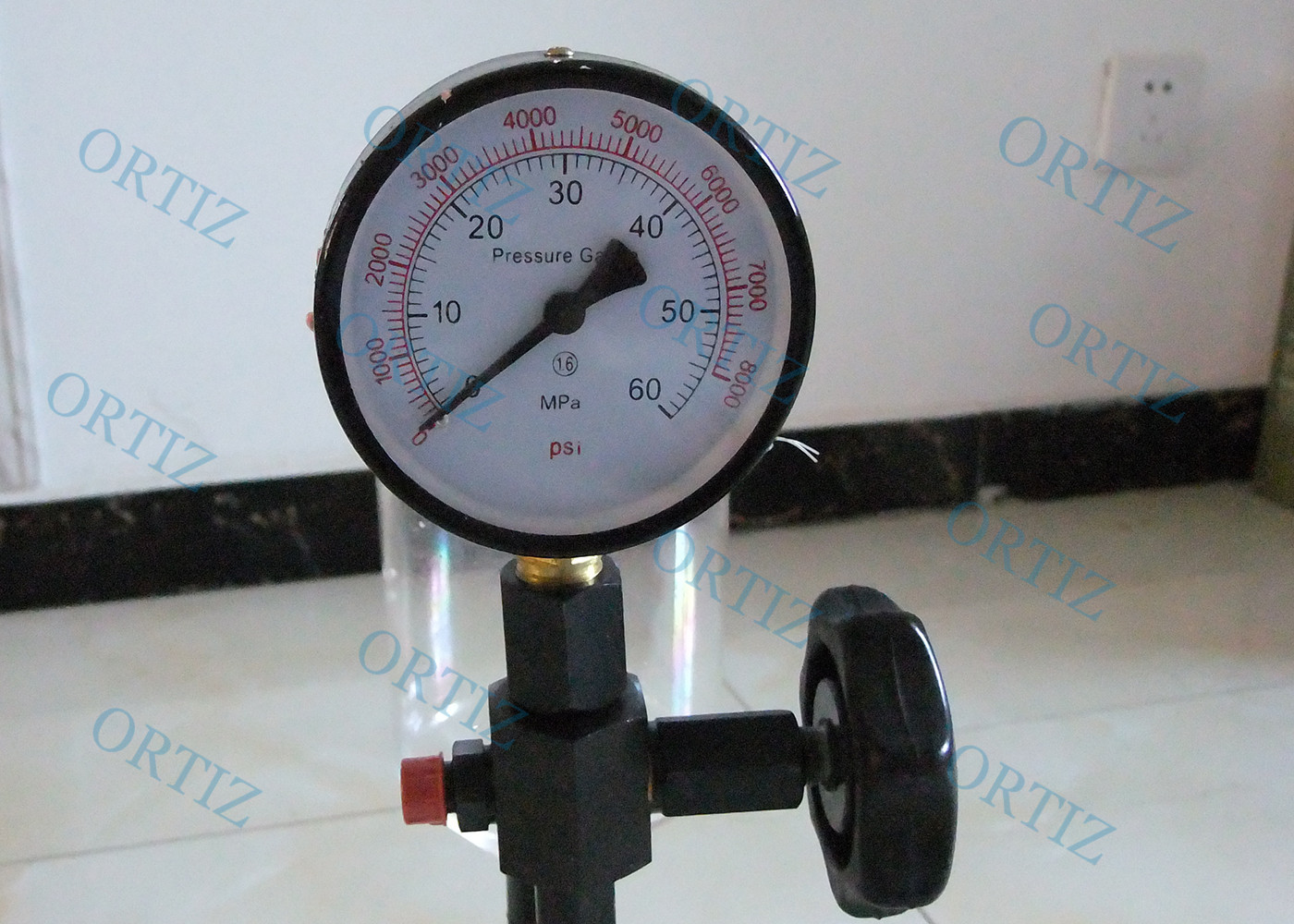 High Efficiency Injector Nozzle Tester , Steel Material Common Rail Nozzle Tester