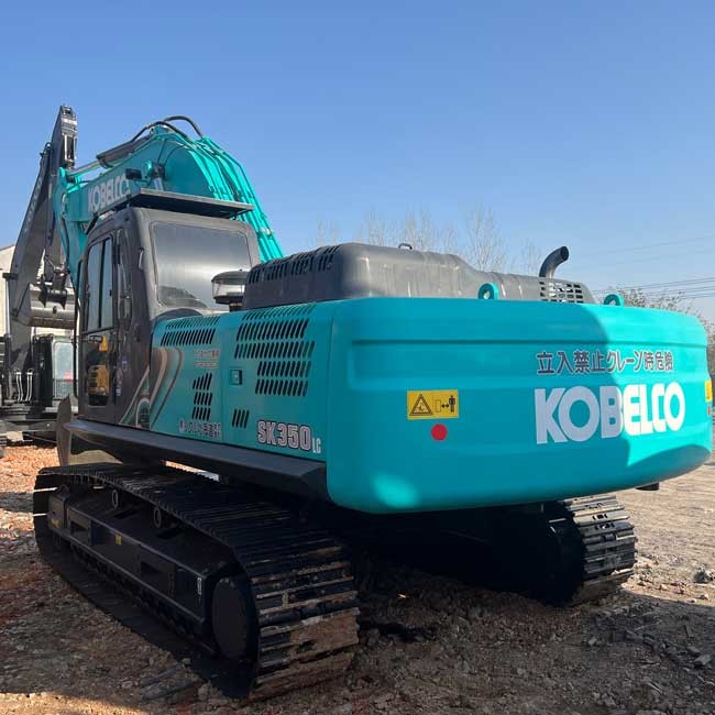 35 Tons Used Kobelco SK350LC Crawler Excavator With 1.6m³ Bucket Capacity