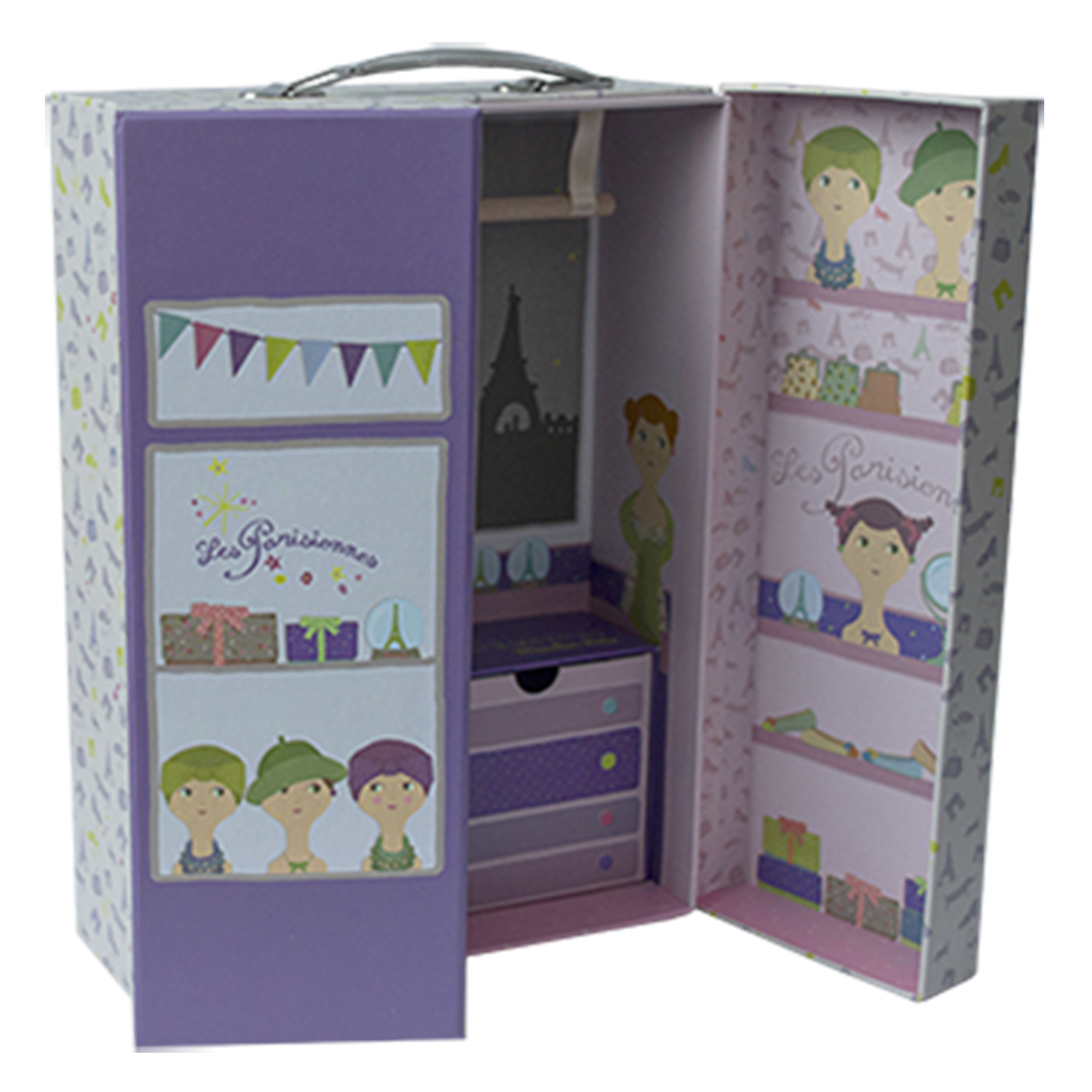 Irregular Graphic Small Toy Packaging Boxes 4C Printing Top And Base Cover
