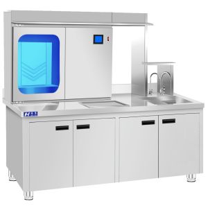  Countertop Ice Maker Operating Table Boba Bubble Milk Tea Equipment Manufactures