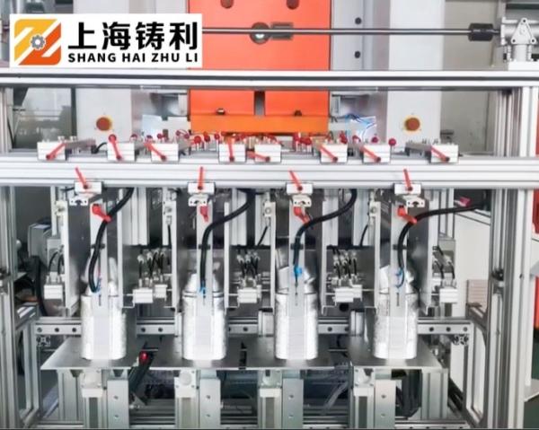 Pneumatic Aluminum Foil Container Machine 12000KG Aluminium Container Machine
