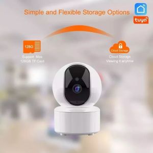 2 / 3MP Tuya APP Smart Mini Wifi Cameras Two Way Audio HD Motion Detection Alarm