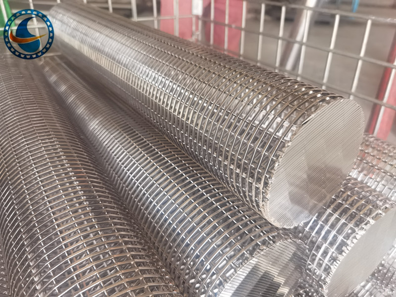 Duplex Steel 2507 Continuous Slot Wedge Wire Pipe
