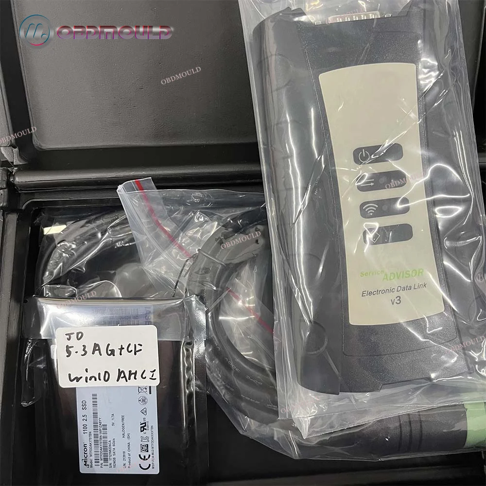 V5.3 Version Service EDL V3 Advisor Electronic Data Link Construction Agriculture Diagnostic Tool+CF C2 laptop