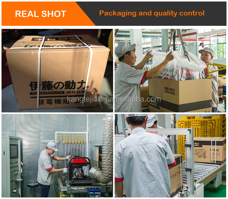 YT10000E 9KW Gasoline Generator Rated Voltage 220v/380 Rated Current 36A and Durable
