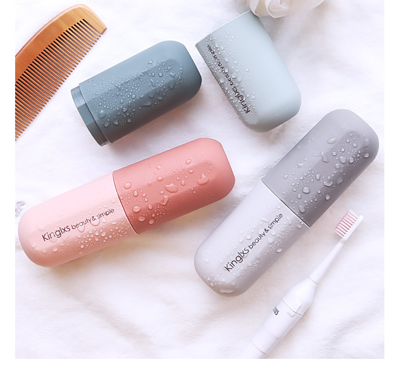 portable Travel Couples Toothbrush Toothpaste Box case