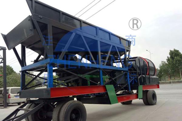380V JZM1000 Mobile Concrete Equipment, 50 Cubic Meters / Hour Concrete Batching
