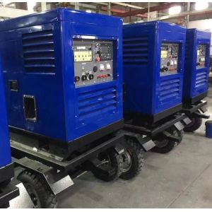 600A Diesel Powered Welder Generators Turbocharged LCD Control