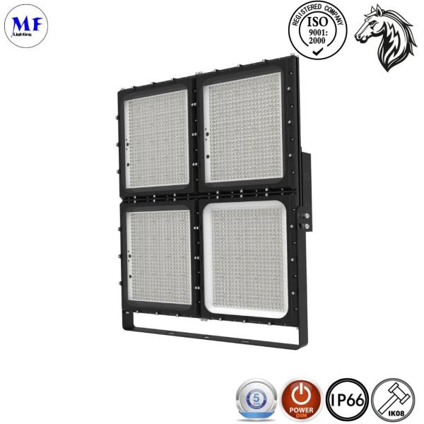 IP65 Waterproof LED Flood Light 200-1200W High Luminous Efficiency Stadium