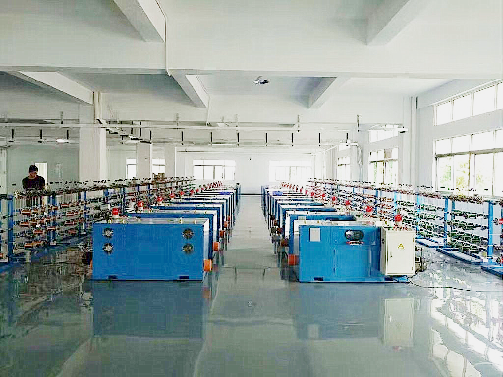 Material Tinned Copper Braiding Machine For Yarn Wire Braided