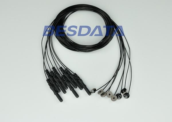 Elektroenzephalographie Sintered Ag AgCl Electrodes Cables For Neuroscience