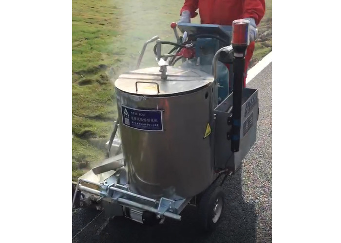 Needing Pre Heater Paint Driveway Road Marking Spray Paint Machine